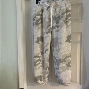 No Boundaries Gray Camouflage Joggers